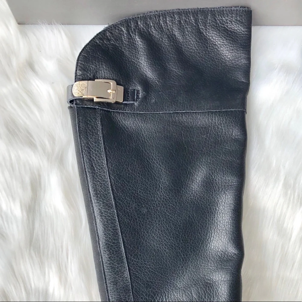 VINCE Camuto Black Booca Riding Boots Size 7